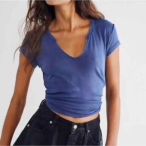 NWT Free People Always Yours Tee -  XS/S